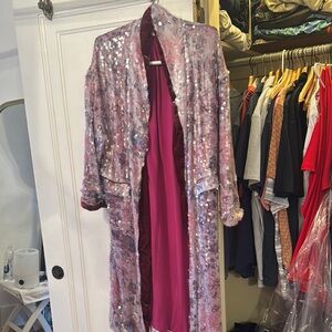 Free People Pink Velvet Luxurious